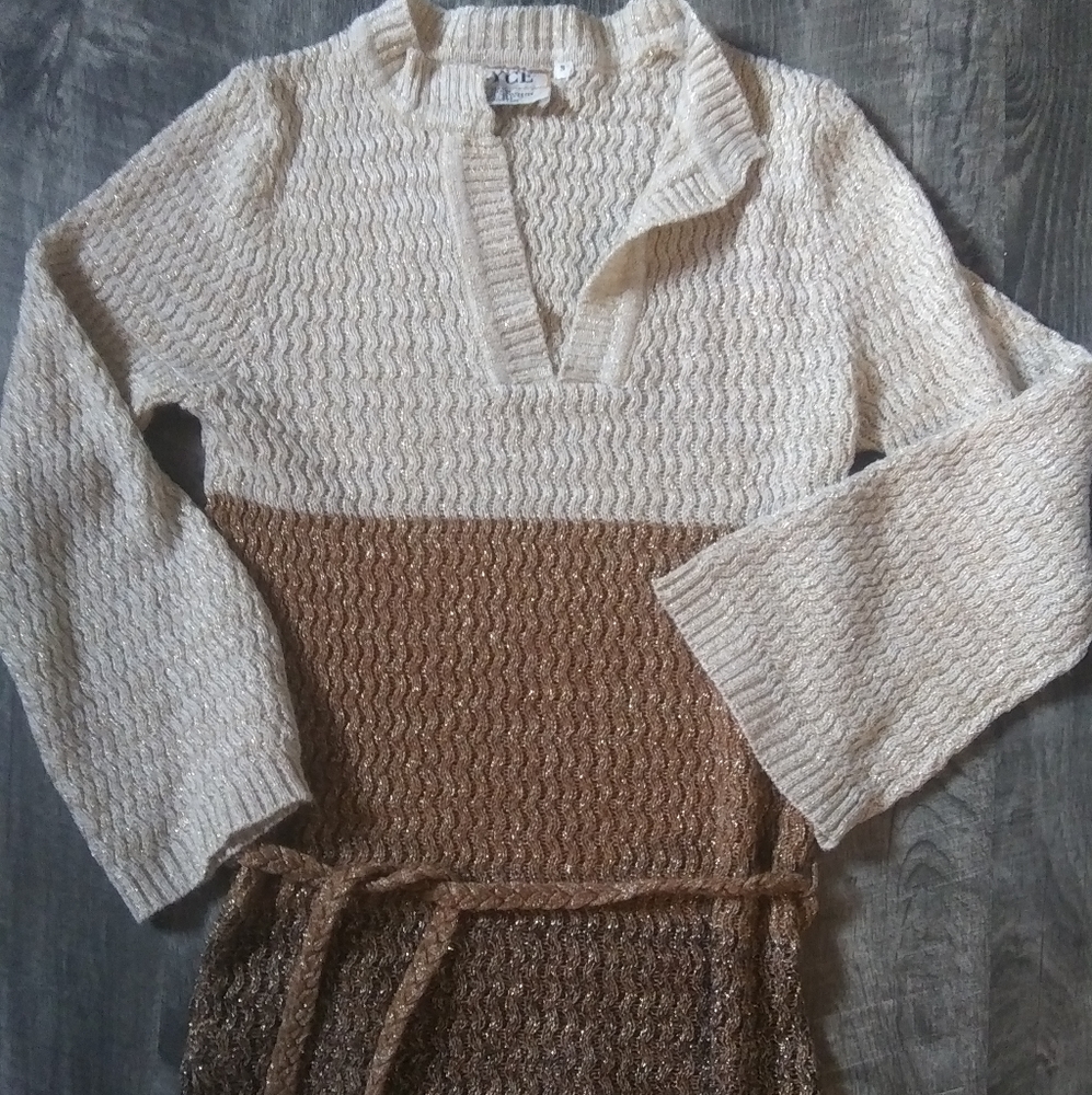 Gold lightweight sweater